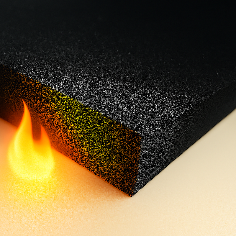 Neoprene Sponge Sheet – Flame Retardant & Waterproof (2M x 1M)