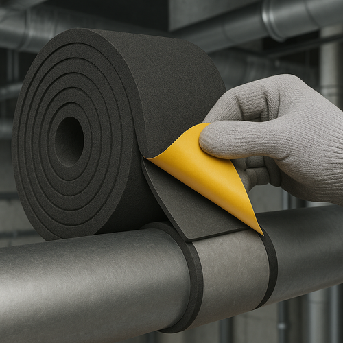 Nitrile Insulation Roll – Class O, High Temp Resistant (1M W)