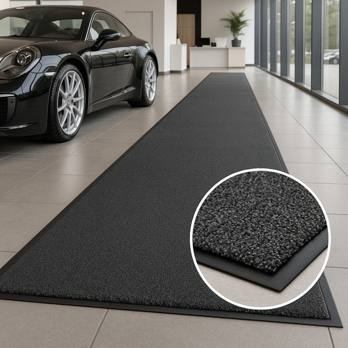 Heavy Duty Barrier Runner Non-Slip Mat - Durable Rubber, Anti-Slip, Floor Protection, Easy Clean, Industrial/Commercial Use, Versatile & Long-Lasting