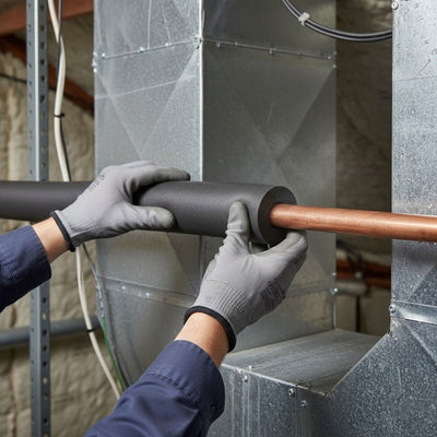 Energy-Saving Foam Pipe Lagging for Heating and Cooling Systems