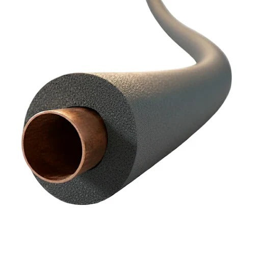 Flexible Class O Pipe Insulation Tube with Vapour Barrier – Black