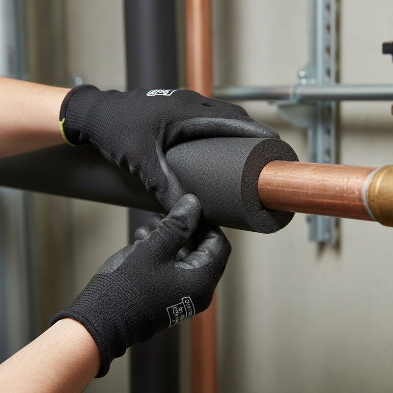 Flexible Closed-Cell Nitrile Rubber Pipe Insulation Tube – Class O Rated