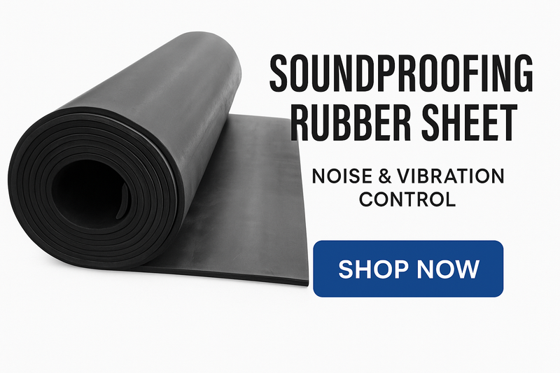 Industrial Grade Rubber Sheet 1.5mm to 25mm Thick Heavy Duty, Abrasion-Resistant, Custom Cut Lengths 1.4m Wide Rolls, Ideal for Tough Applications