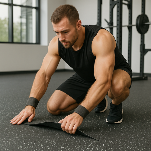 Rubber Flooring Roll – Durable, Non-Slip, Easy-Clean Gym & Commercial Use – Multiple Colours – RubberCo UK