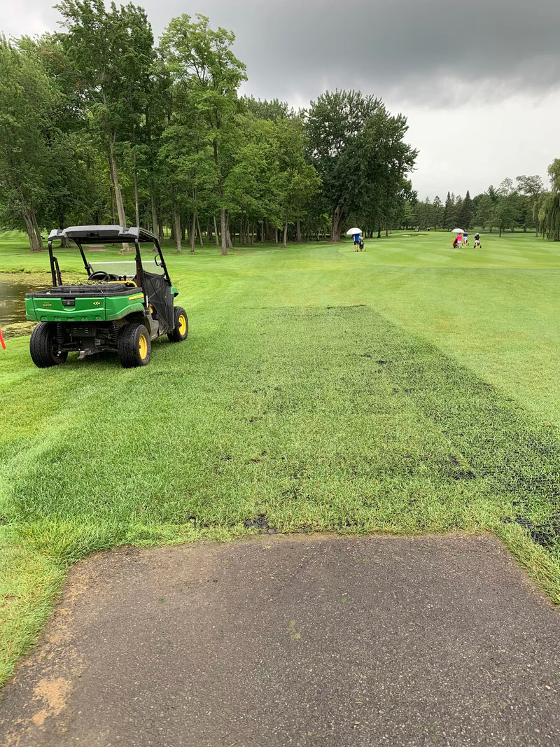 Heavy Duty Rubber Grass Mats For Golf Course