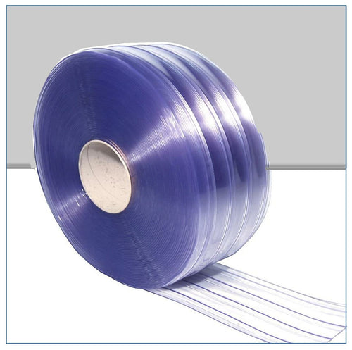 Ribbed PVC Rolls 50m - Reinforced Buffer Strip, Heavy-Duty, High Impact Resistance for Industrial Use