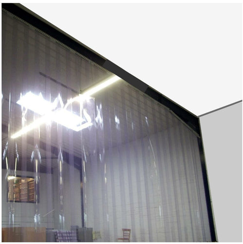 Partition PVC Strip Curtains (Hook On) - Energy-Saving, Clear, Flexible Panels for Internal Space Division
