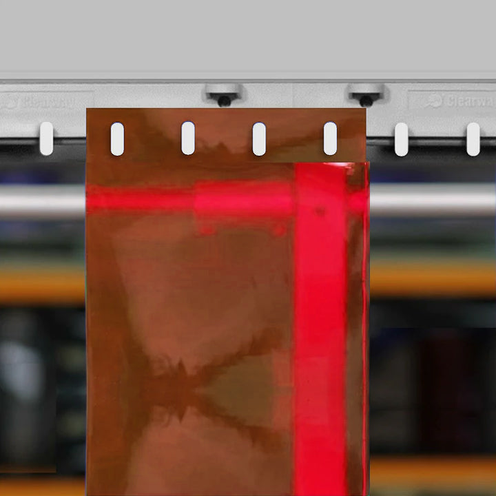 QuickMount Trans Colour PVC Curtain Strips Linear Meter