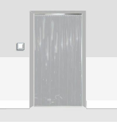 Solid White Coloured Curtains (QuickMount)