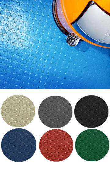 Round Dot Anti Slip Mats Rubber Flooring Rolls - Rubber Co