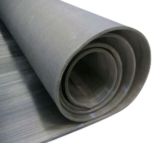 Anti-Slip Rubber Matting Fine Ribbed Linear Meter Impact & Sound Absorbent