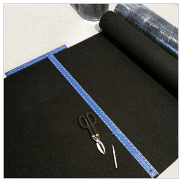 SilentCloud FFR Acoustic Rubber Underlay Roll High Performance Sound Insulation for Concrete & Timber Floors, Easy Install, Recycled, Cost-Effective