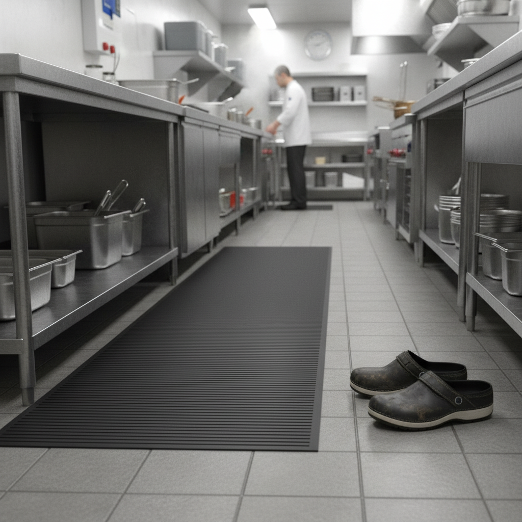 Anti Fatigue Mats Industrial UK – Heavy-Duty Workplace Floor Matting | Rubberco
