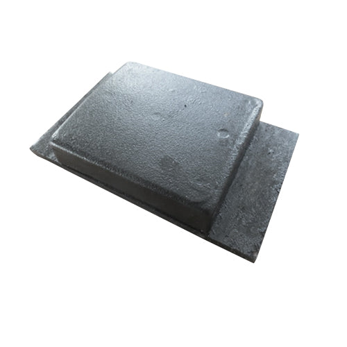 Rubber Tipper Pad SN161 – 152x88x28mm, Noise & Damage Prevention, Steel Base, Durable Rubber Element, Protects Tipping Bodies