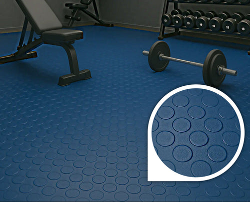 Heavy-Duty Rubber Flooring Rolls | R11 Slip-Rated | Cut to Length