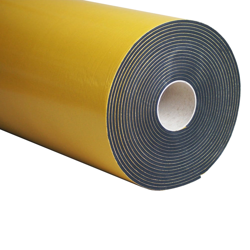 Self-Adhesive EPDM/Neoprene Sponge Rubber Sheet Ideal For Seals, Packing, and Insulation