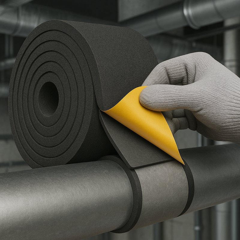 Nitrile Insulation Roll – Class O, High Temp Resistant (1M W)
