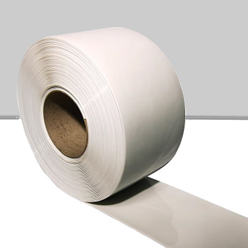 Opaque Solid White PVC Strip Cut to Size – Full Curtains, Marker Strips, Non-See-Through, 200mm/300mm Widths, 50m Roll – Ideal for Privacy & Safety