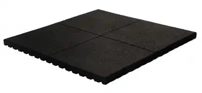 30mm Anti-Vibration Rubber Mat – High-Density Recycled Rubber, Vibration Absorbing, Structural Protection for Washing Machines, Roofs, Floors, Ramps