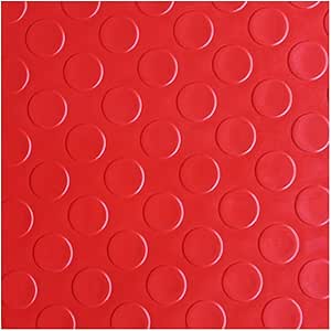 High Quality Studded Rubber Tiles 2.7mm Thick - Slip Resistant, Warm and Sound Absorbent