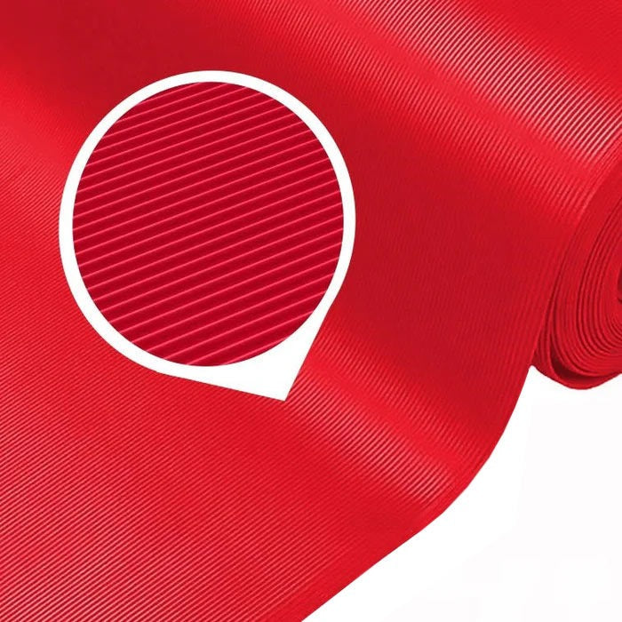 Fine Ribbed PVC Matting – Slip-Resistant, Chemical & Oil Resistant, 1m x 25m Roll