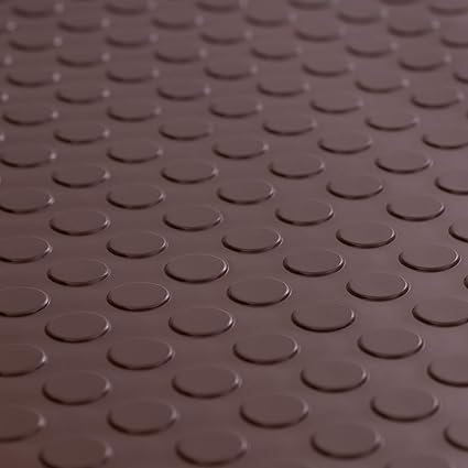 High Quality Studded Rubber Tiles 2.7mm Thick - Slip Resistant, Warm and Sound Absorbent