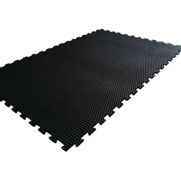 Rubber Co Reversible Stable Matting - Heavy Duty, Non-Slip, Insulating, Bubble & Ribbed Patterns, Easy Clean, Durable Rubber Horse Mats