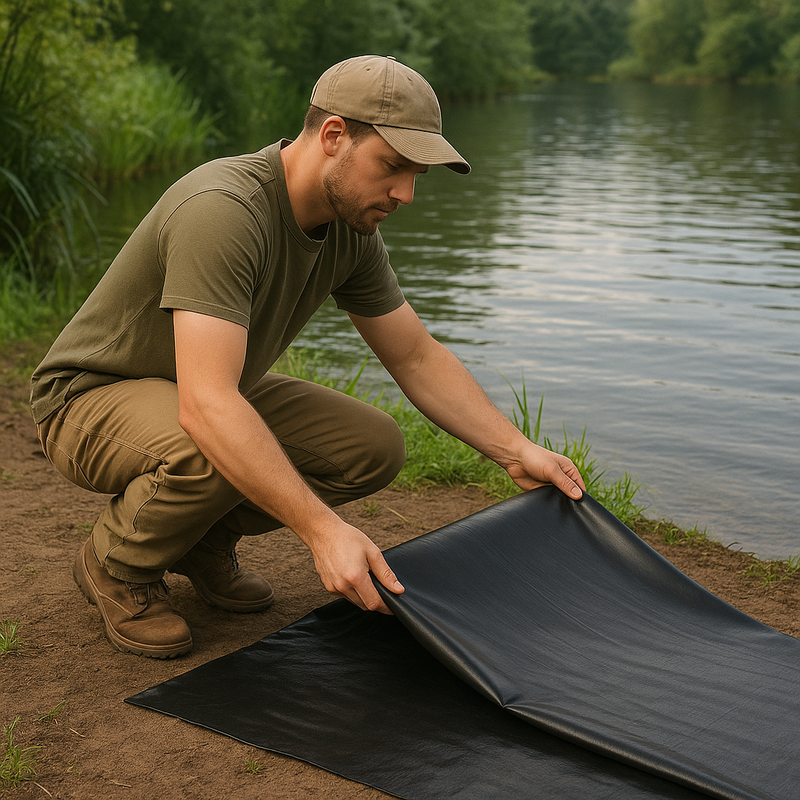 Heavy Duty LDPE Pond Liner 0.35mm, 25 Year Guarantee, Extra Thick & Durable for Ponds and Water Features, UV & Puncture Resistant, Easy to Install