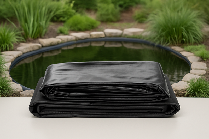 Heavy Duty HDPE Pond Liner 40-Year Guarantee, UV Resistant with Free Underlay - Durable, Flexible, Ideal for Ponds & Water Features