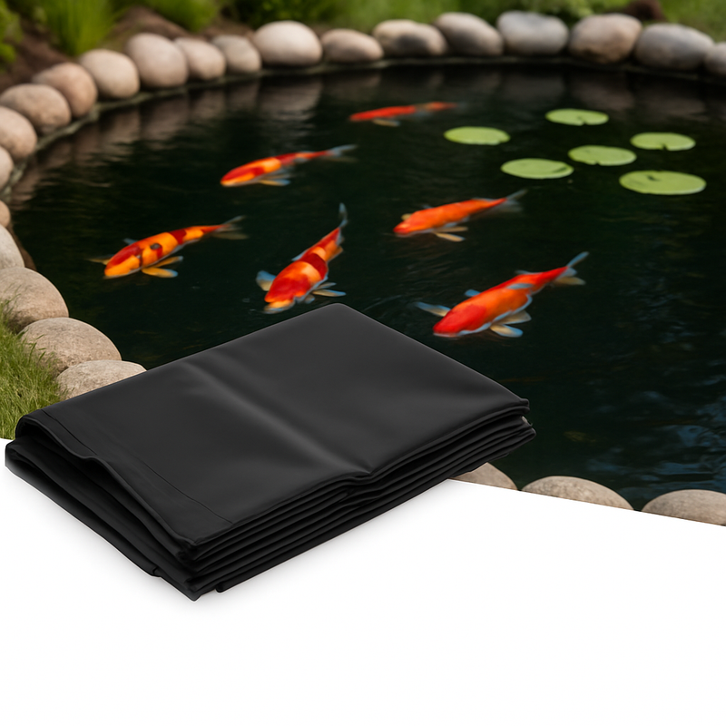 Heavy Duty UV Resistant HDPE Pond Liner with Lifetime Guarantee & Free Underlay – 0.35mm Thick, Durable, and Long-Lasting Pond Lining Solution