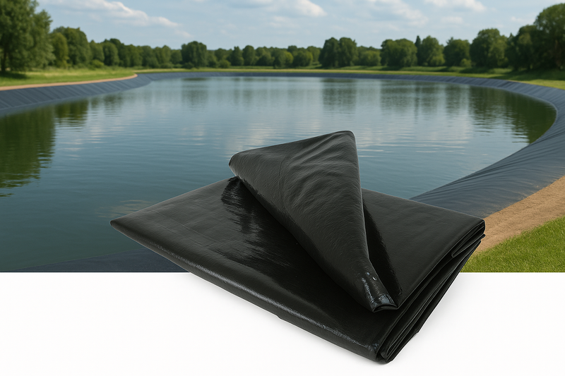 Heavy Duty UV Resistant HDPE Pond Liner with Lifetime Guarantee & Free Underlay – 0.35mm Thick, Durable, and Long-Lasting Pond Lining Solution