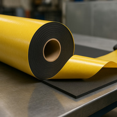 Self-Adhesive EPDM/Neoprene Sponge Rubber Sheet – Industrial-Grade Sealing, Insulation & Packing Solution