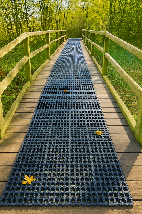 Interlocking Rubber Grass Mat 36