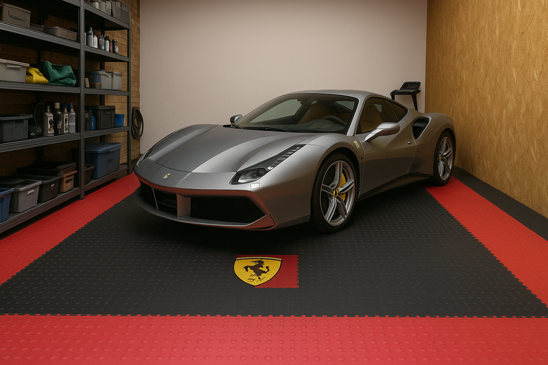 Rubberco 7mm Industrial PVC Floor Tiles