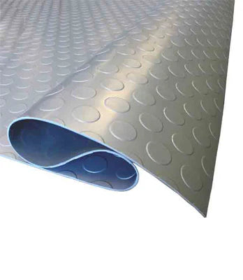 Anti-Slip Flexible PVC Industrial Flooring 100% PVC, Flame Resistant, Oil & Grease Resistant, Easy Install, Hygienic, Anti-Fatigue - Linear Metre