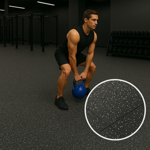 Rubber Matting Rolls – Heavy-Duty Non-Slip Flooring for Gyms, Commercial & Industrial Use | 3mm–12mm Thick Shock-Absorbing Rubber Flooring