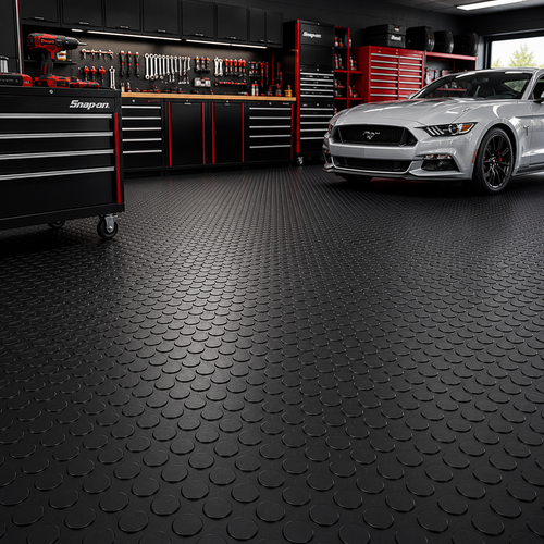 Heavy Duty Non-Slip Rubber Matting Roll – R11 Rated for Commercial & Industrial Flooring
