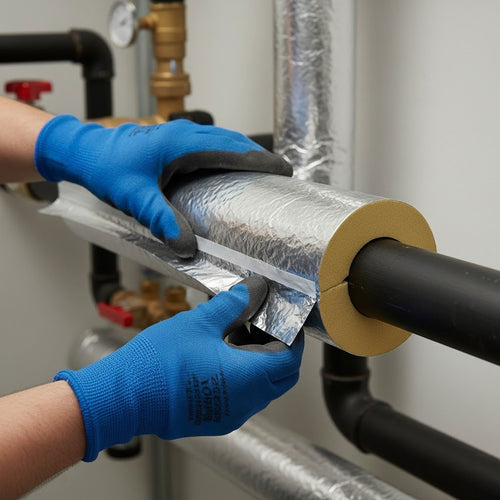 Phenolic Foil Pipe Insulation – High Thermal Efficiency 1m
