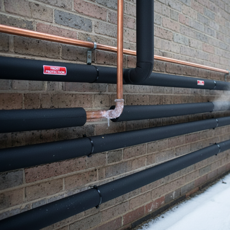 Pipe Insulation Foam Black – Prevent Condensation on Pipes