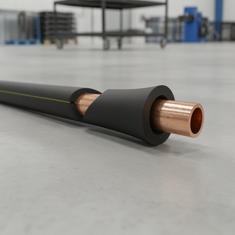 Quick-Fit Self-Adhesive Pipe Insulation – 20mm × 2m