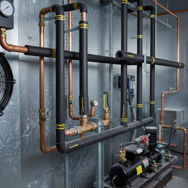 Self-Adhesive Pipe Insulation Foam – Prevent Condensation & Energy Loss