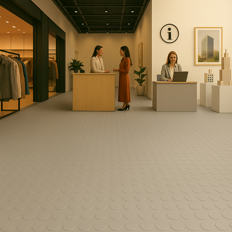 Studded Vinyl Tile