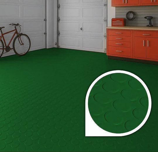 Heavy-Duty Rubber Flooring – R11 Slip-Rated, Oil-Resistant, Cut to Length