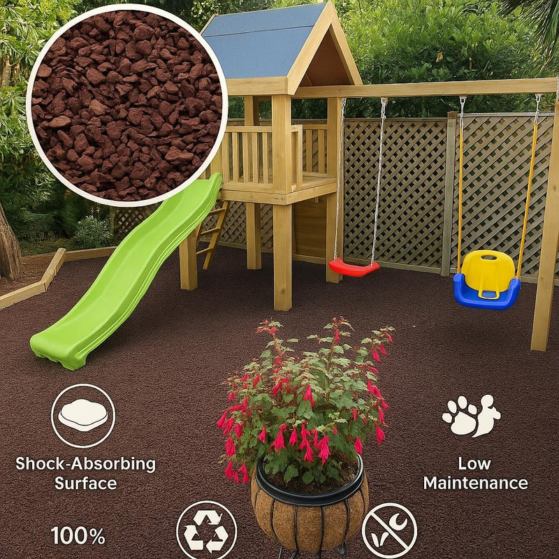 Woodland Rubber Chippings