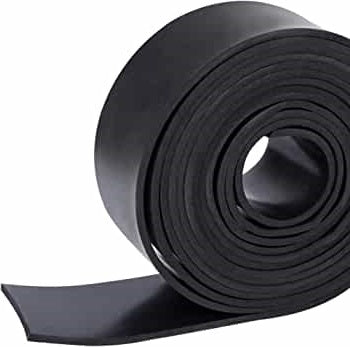 
          Black Neoprene Solid Rubber Strip - 5M