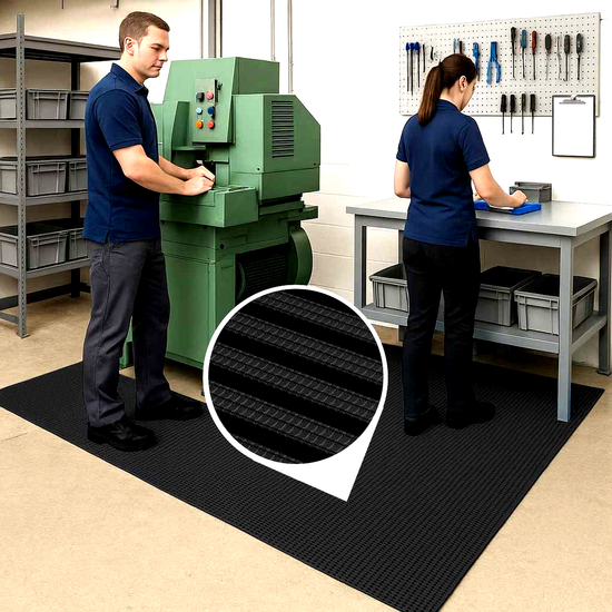 Anti-Fatigue/Anti-Slip Wet Area Mats