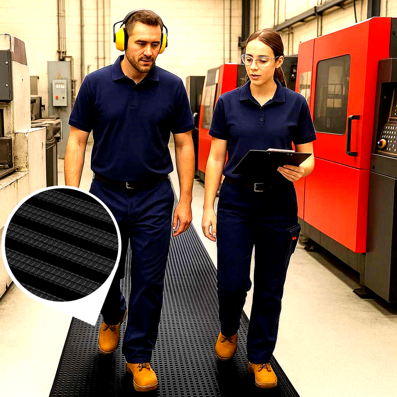 Slip Resistant and Anti Fatigue Workplace Mat