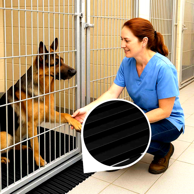 HVD Cushioned Animal Cage Matting