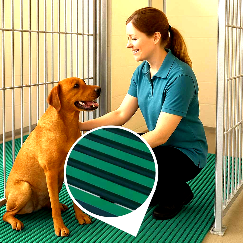 HVD Cushioned Animal Cage Matting