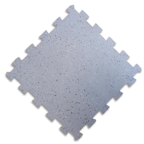 Easyway Interlock Dot GT Rubber Flooring Tile - Ideal For Gym and Workplaces